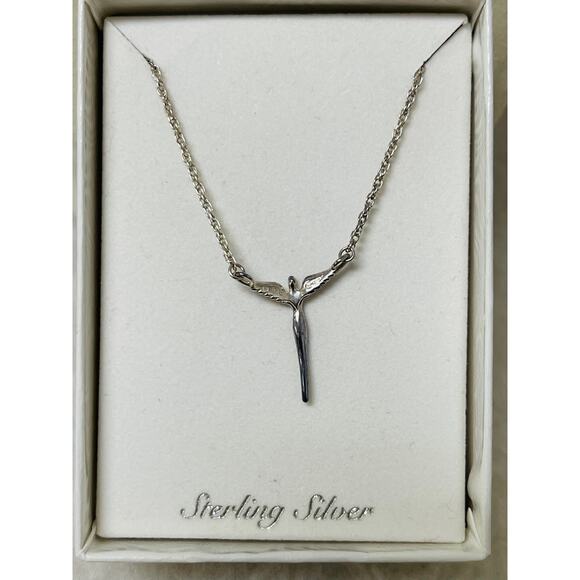 925 Lavaggi Angel of Reconciliation Necklace original box - Picture 8 of 8